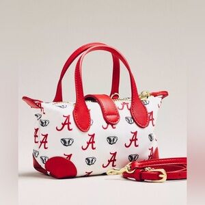 Anthropologie Stoney Clover Lane NFL Pouchette Crossbody Bag Alabama